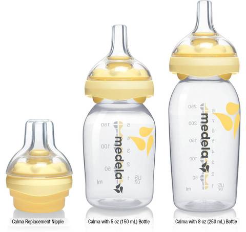 MEDELA CALMA ΕΙΔΙΚΟ ΜΠΙΜΠΕΡΟ ΦΥΣΙΚΟΥ ΘΗΛΑΣΜΟΥ 150ML - Image 2