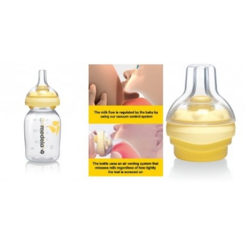 MEDELA CALMA ΕΙΔΙΚΟ ΜΠΙΜΠΕΡΟ ΦΥΣΙΚΟΥ ΘΗΛΑΣΜΟΥ 150ML - Image 5