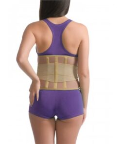 Ζώνη Οσφύος Neoprene με Μπανέλες King Size-Alfacare